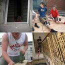 Bau der Dachterrasse